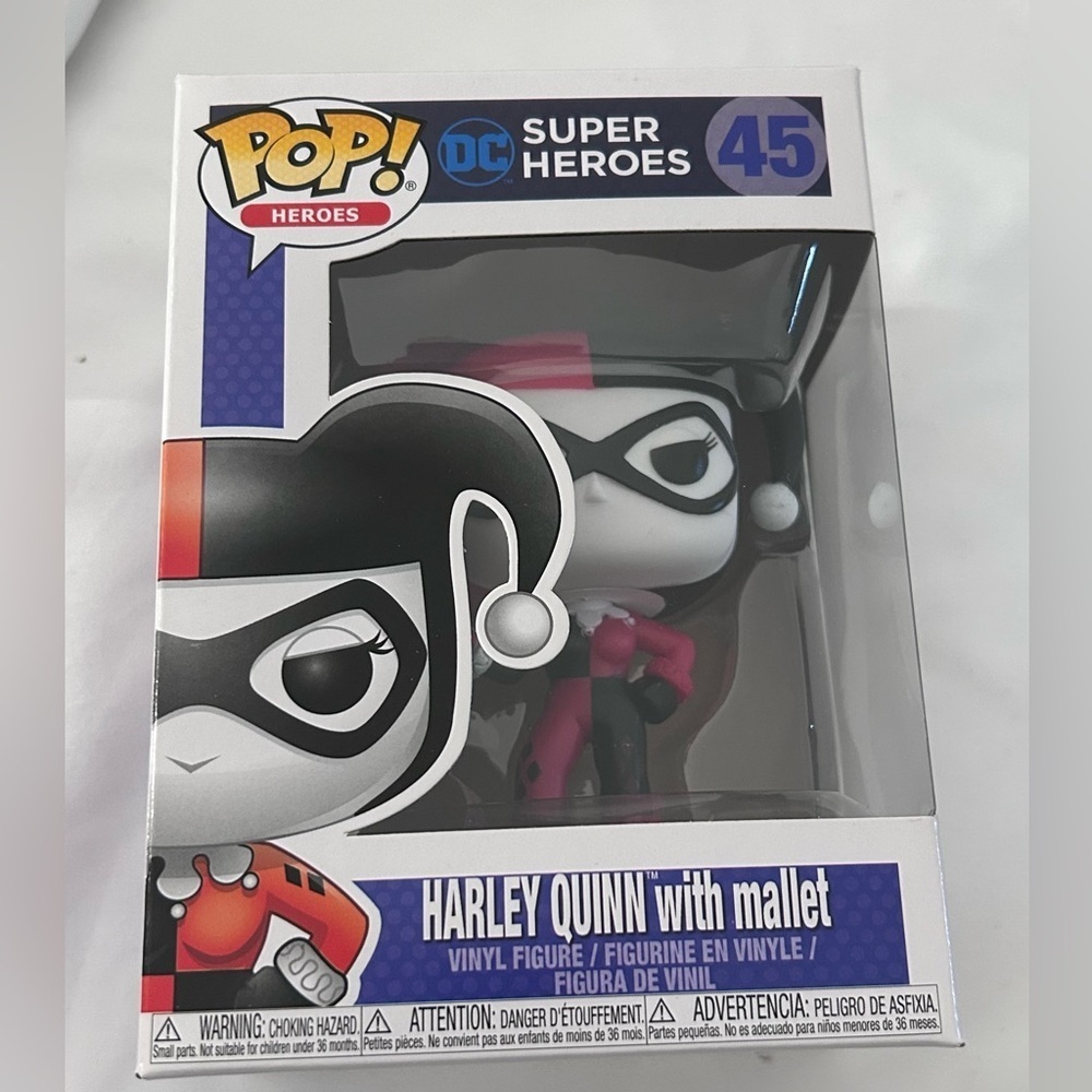 Funko Pop Harley Quinn with Mallet #45 NIB